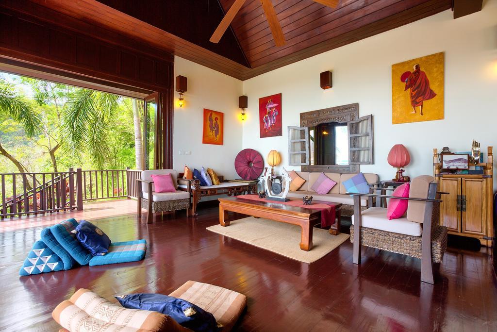 Villa Thai Teak - Panoramic Sea&Sunset Views Koh Samui Camera foto