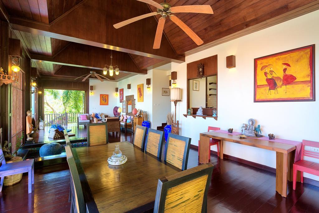 Villa Thai Teak - Panoramic Sea&Sunset Views Koh Samui Camera foto