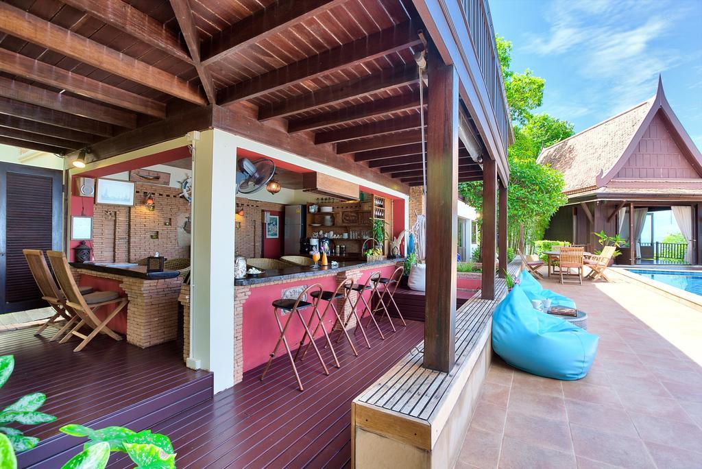 Villa Thai Teak - Panoramic Sea&Sunset Views Koh Samui Camera foto